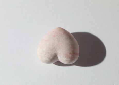 【愛を膨らませる】ピンクオパール ハート