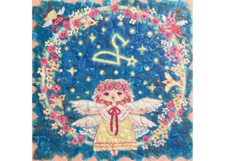 【BLESSING 祝福（愛のまなざし）シジル彫刻 オリジナルカード&シール付き❣️】 ロードナイト 握り石 ※イベントクーポン使用不可