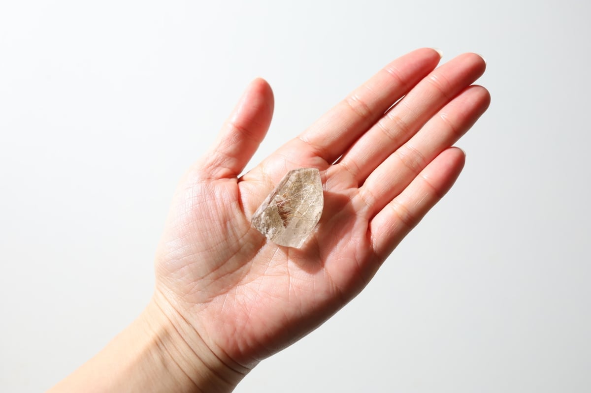 新生が起こる】スノールチル＆ホワイトガーデンクォーツ ポイント