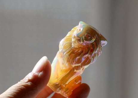 【CHAOSCLEARING カオス解消（自分を超えて成長する）シジル封入 オリジナルカード付き❣️】エンジェルオーラ ハニーカルサイト ライオン ※イベントクーポン使用不可