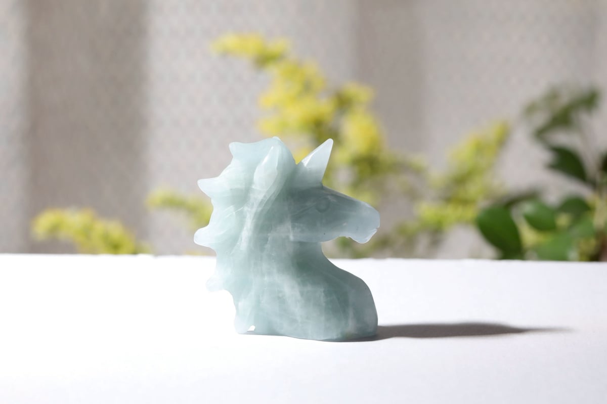 大開運の技入り】〈Y.S.Y24オリジナル〉アクアマリン ユニコーン