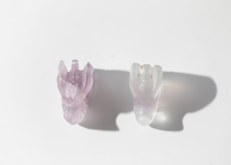 聡明な龍】ラベンダーフローライト ミニドラゴン | Y.S.Y24