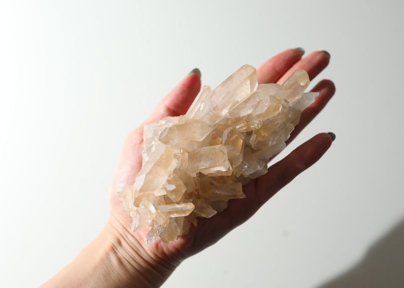ゼコデソーザ産 ゴールデンクォーツクラスター | Y.S.Y24