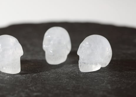【あなたをみつめて】クリアクォーツ ミニスカル