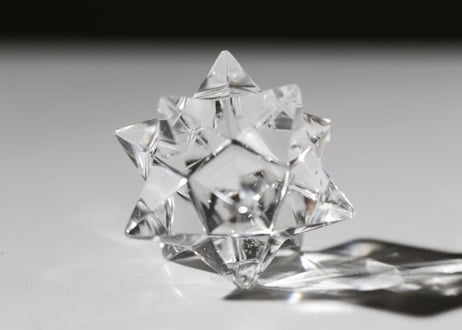 ガネッシュヒマール産水晶 アステロイド ラクタの箱付き　【ascension】