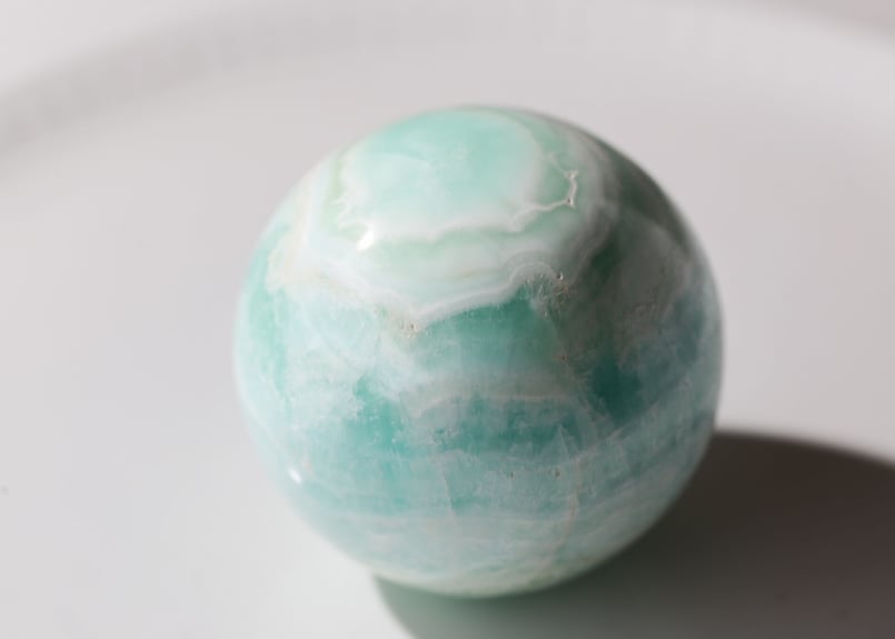 高品質　ブルーカリビアンカルサイト　スフィア　天然石 カリビアンブルーカルサイト（スフィア） | Crystal Light