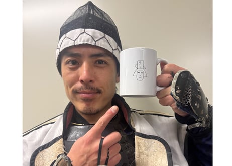 片倉小十郎景綱プロデュース 「かげつな君 イラストマグカップ」