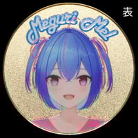 茶平工業オリジナルキャラクター「ダイヤル刻印機ロボ」メダル