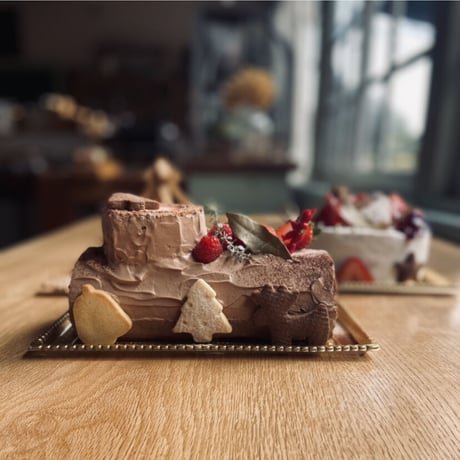 monoileクリスマスデコレーションケーキ