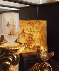 川村硝子工芸　グラス+小皿（B)