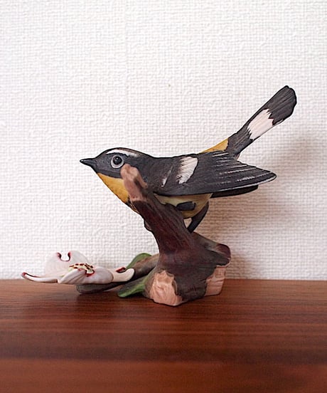 フランクリン・ミント社　花と小鳥
