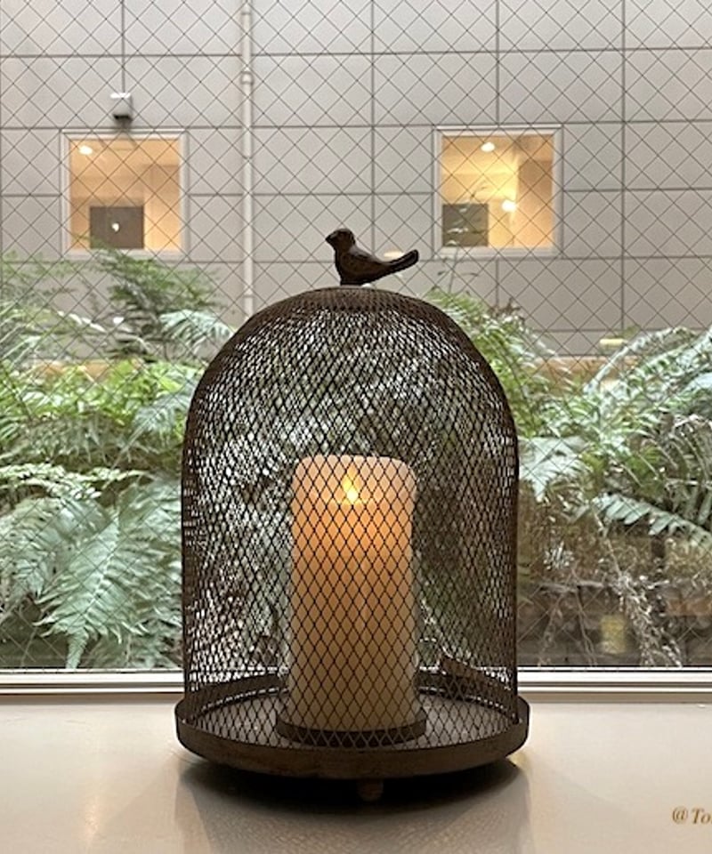 シャビーバードケージキャンドルホルダー2個セット | トリカゴ