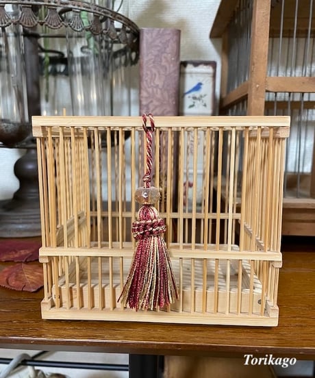 竹の虫かご