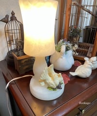 スペイン製大理石テーブルランプ