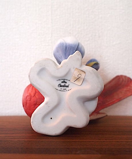 フランクリン・ミント社　花と小鳥