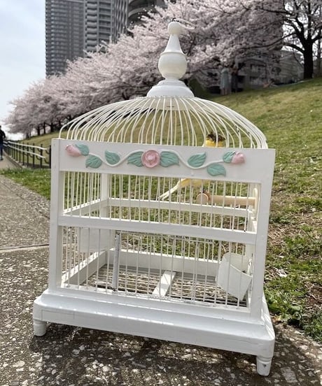 おかしのおうちみたいなとりかご