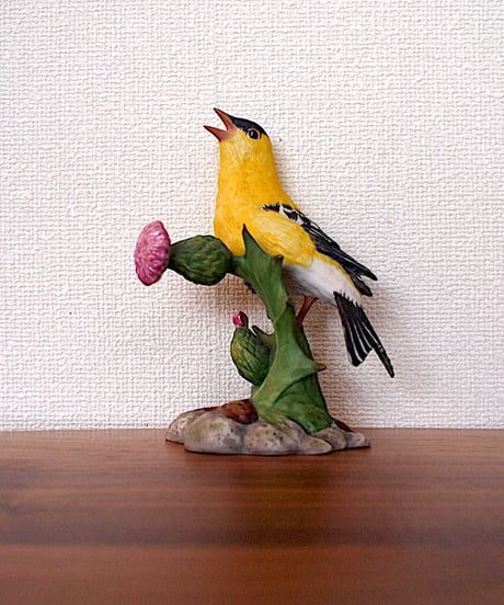 フランクリン・ミント社　花と小鳥