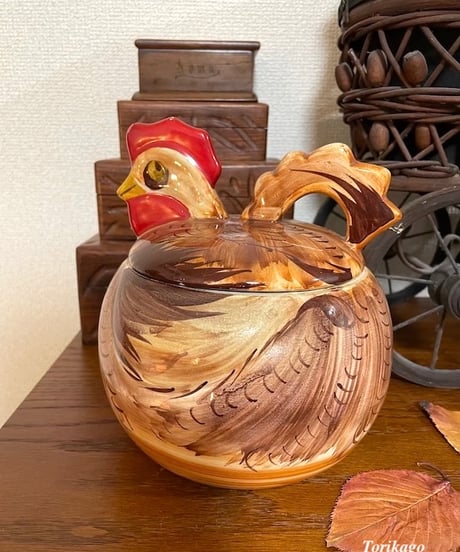 ヘレンド 小物入れ 置物 陶器 にわとり ニワトリ 鶏 no.105 【公式通販】
