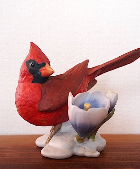 フランクリン・ミント社　花と小鳥