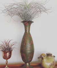 孔雀柄花器