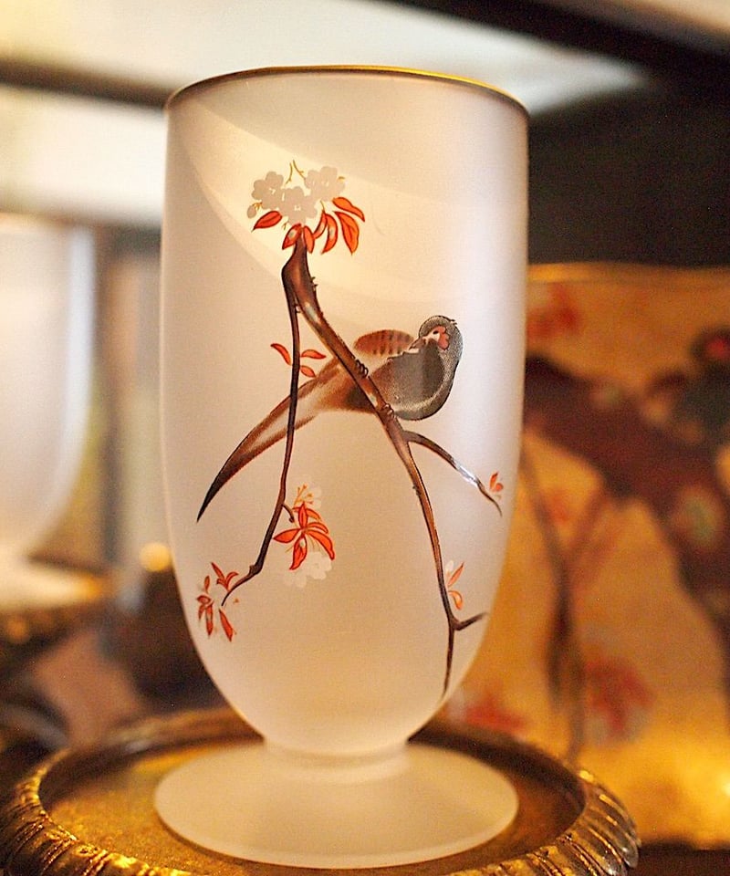 川村硝子工芸 グラス+小皿（C） | トリカゴ