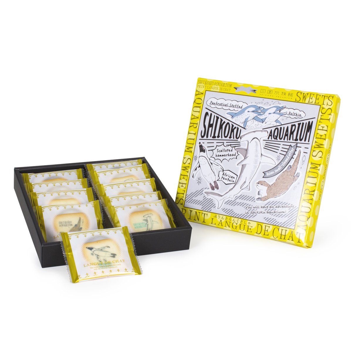 プリントラングドシャ | 四国水族館ミュージアムショップ