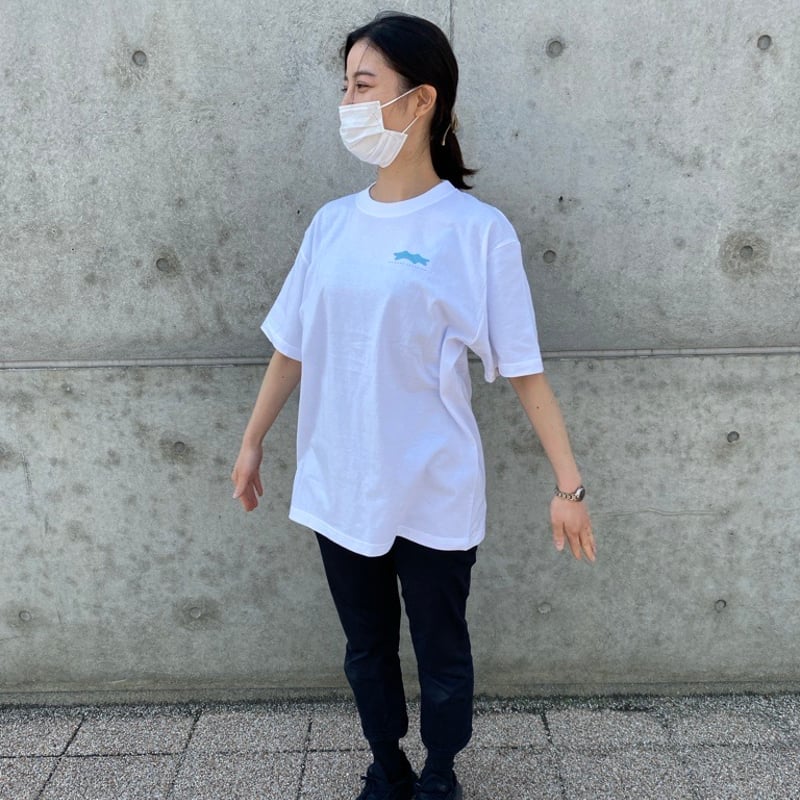 大人用Tシャツ イルカ看板 | 四国水族館ミュージアムショップ