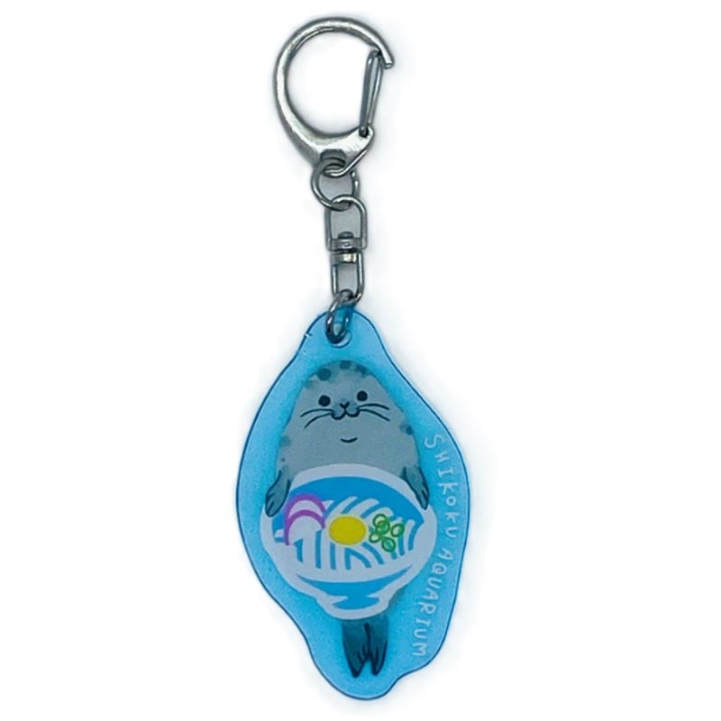うどんアクリルキーホルダー | 四国水族館ミュージアムショップ