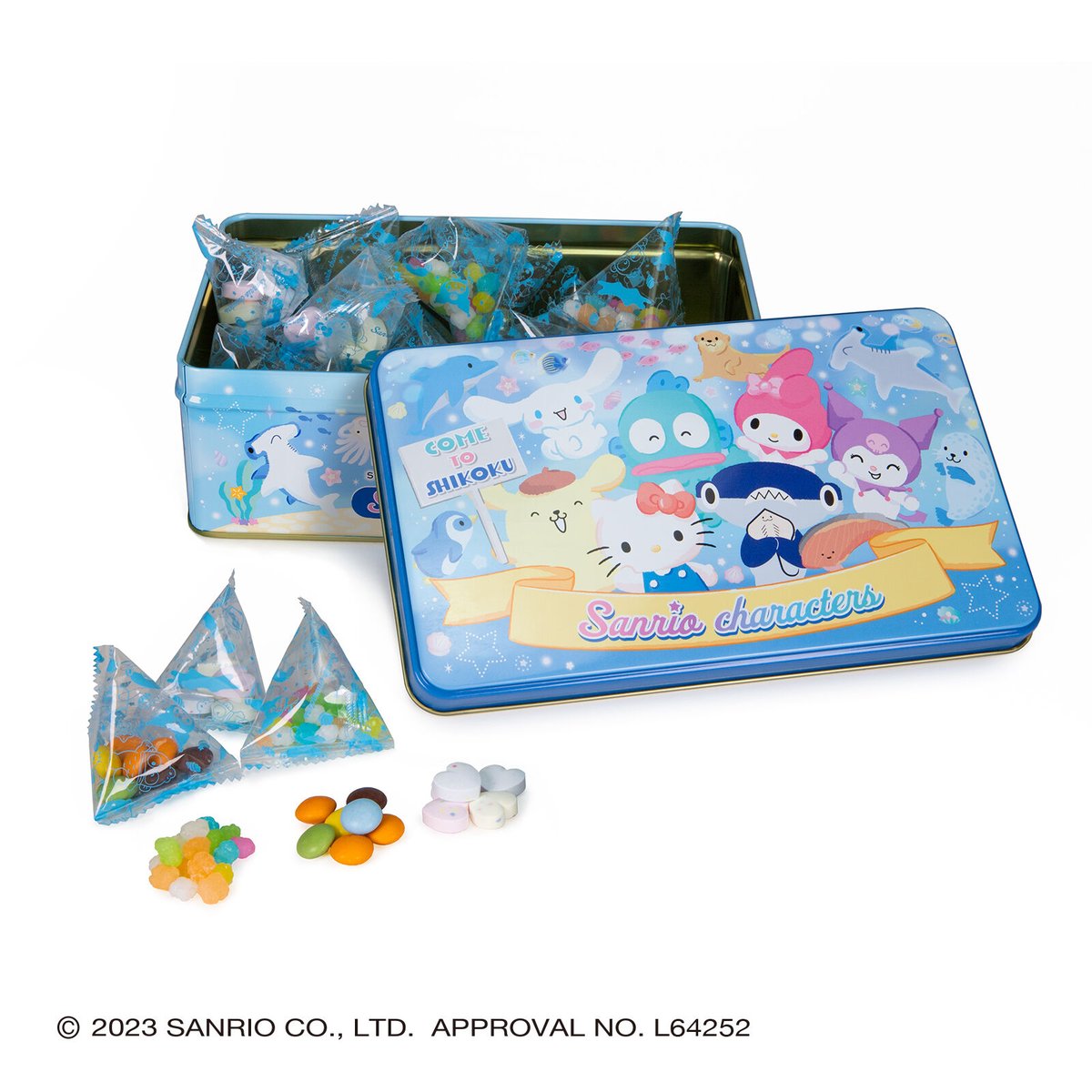 四国水族館×サンリオキャラクターズ コラボ缶 | 四国水族館