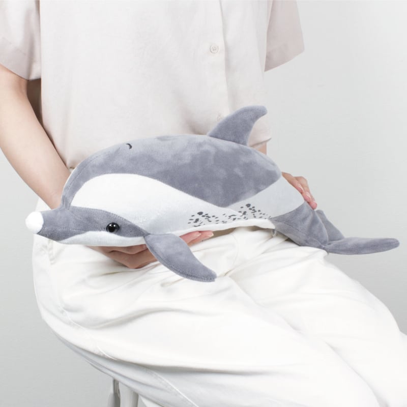 リアルぬいぐるみ マダライルカ | 四国水族館ミュージアムショップ