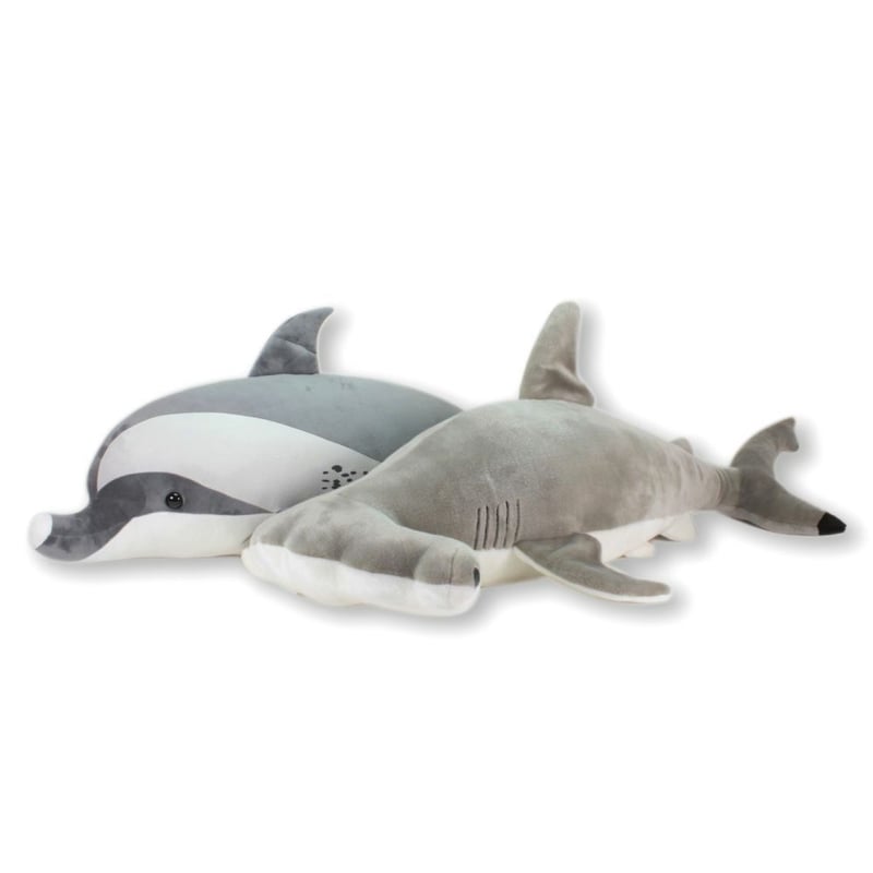 リアルぬいぐるみ特大 マダライルカ | 四国水族館ミュージアムショップ
