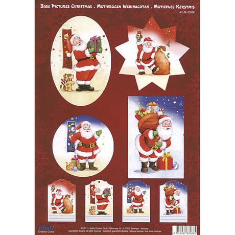 5280-0015 Pt 3D ダイカットプリント Xmas