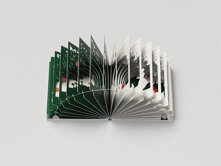 360°BOOK「 白雪姫 / SNOW WHITE」大野友資・作（青幻舎