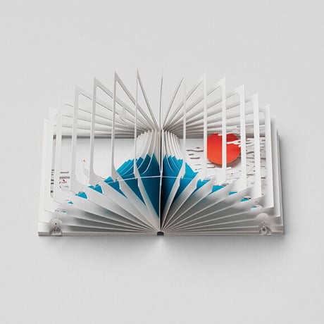 360°BOOK「 富士山 / Mount FUJI」大野友資・作（青幻舎）