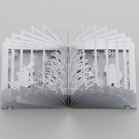 360°BOOK「 雪降る森 / Snowy World」大野友資・作（青幻舎）