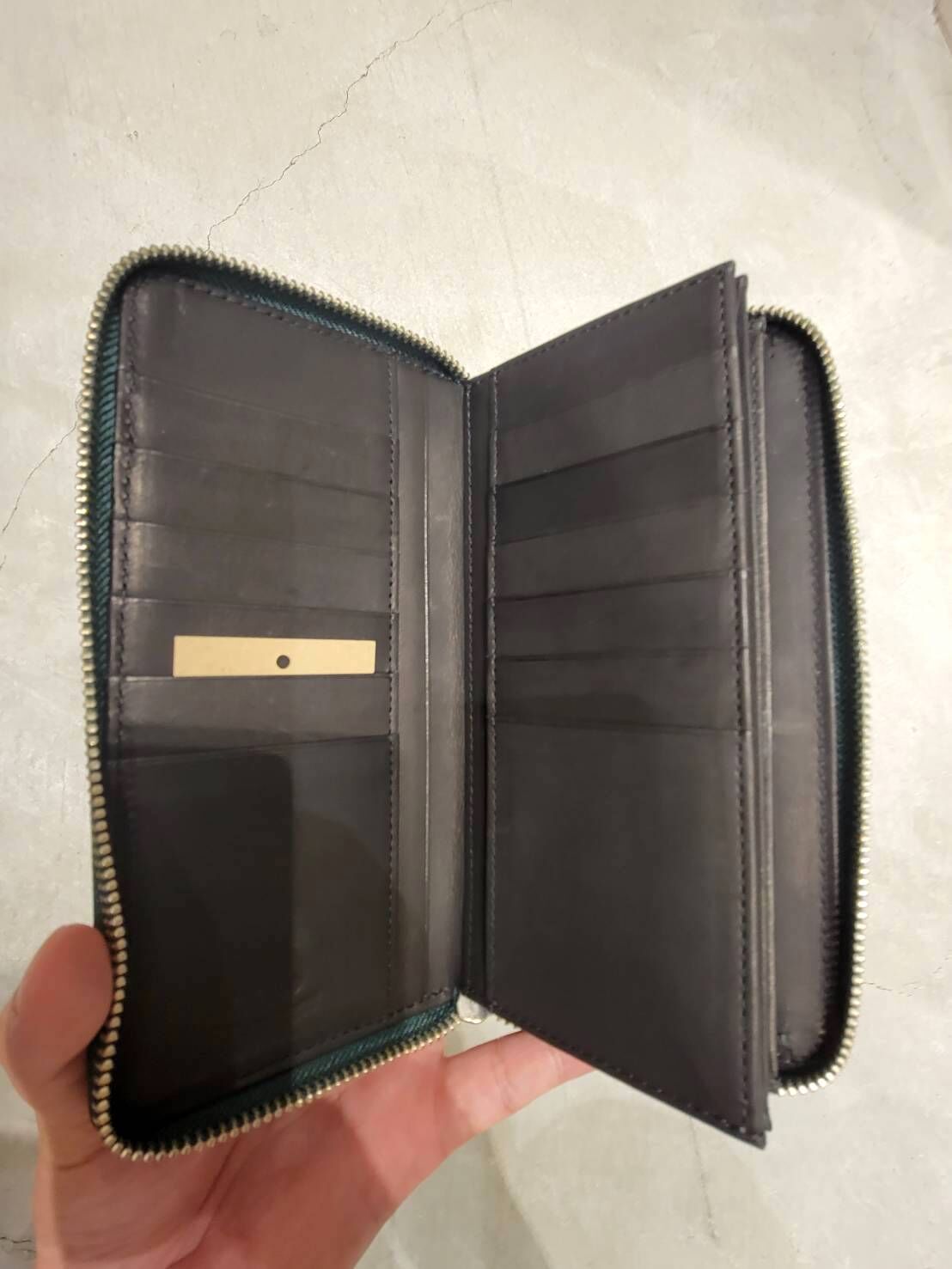 【お取り置き】NELD　ネルド　エレファントレザー　ラウンドジップ　長財布 NELD ネルド 長財布 CHROMEXCEL クロムエクセル ラウンド長財布