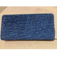 BAGGY PORT バギーポート HRD1000 象革藍染ラウンドファスナー長財布　　＃AC