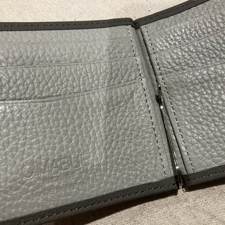 CIMBUEA/チマブエ　15475　 フレンチカーフマネークリップ 二つ折り札ばさみ　#ac