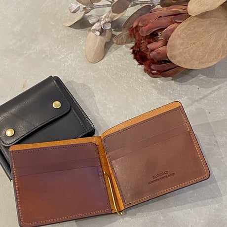 SLOW /スロウ  SO754I　HERBIE - money clip short wallet　#AC