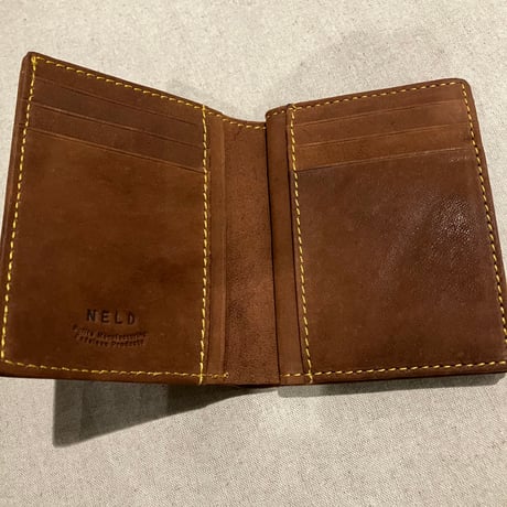 NELD/ネルド　AN278　RAKUDA ラクダ 二つ折り財布 　#ac