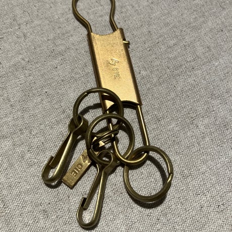 CIE/シー  092303　BRASS KEY FOB - PIN TYPE