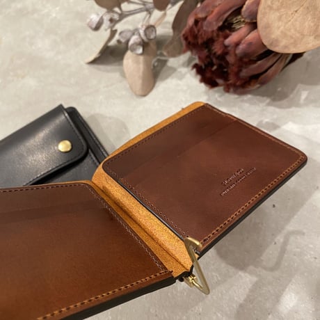 SLOW /スロウ  SO754I　HERBIE - money clip short wallet　#AC