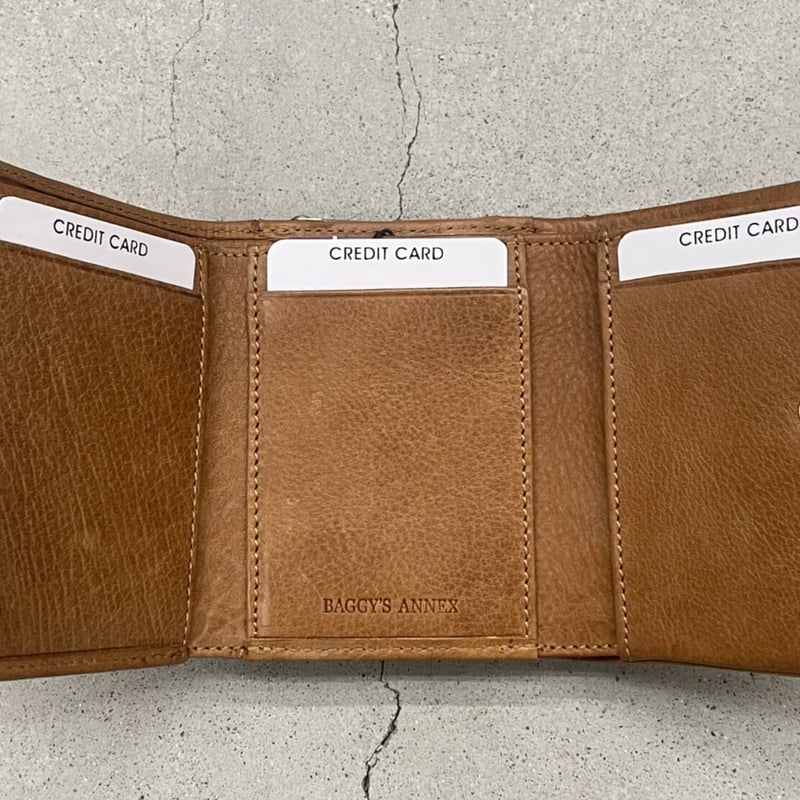 BAGGY'S ANNEX バフレザー がまぐちミニ財布 #AC | IKENOYA