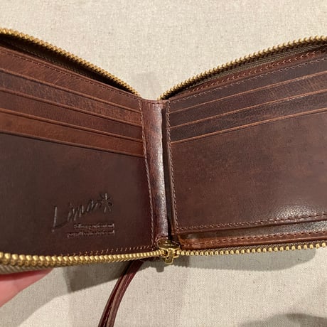 BAGGY PORT/バギーポート　FZYS202　クロームエクセルラウンドファスナー二つ折り 　#ac