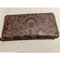 NELD /ネルド AN143　フラワー　ラウンド長財布