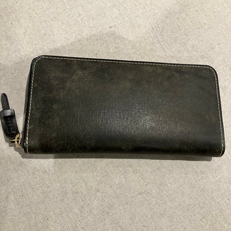 CORBO./コルボ　1LN-1711　SLATE - ラウンドファスナー式束入れ [プエブロ](ウォレットコード用Dカン無) #ac