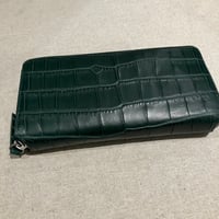 Creed/クリード　456C113　crocodile ラウンドロングウォレット#ac
