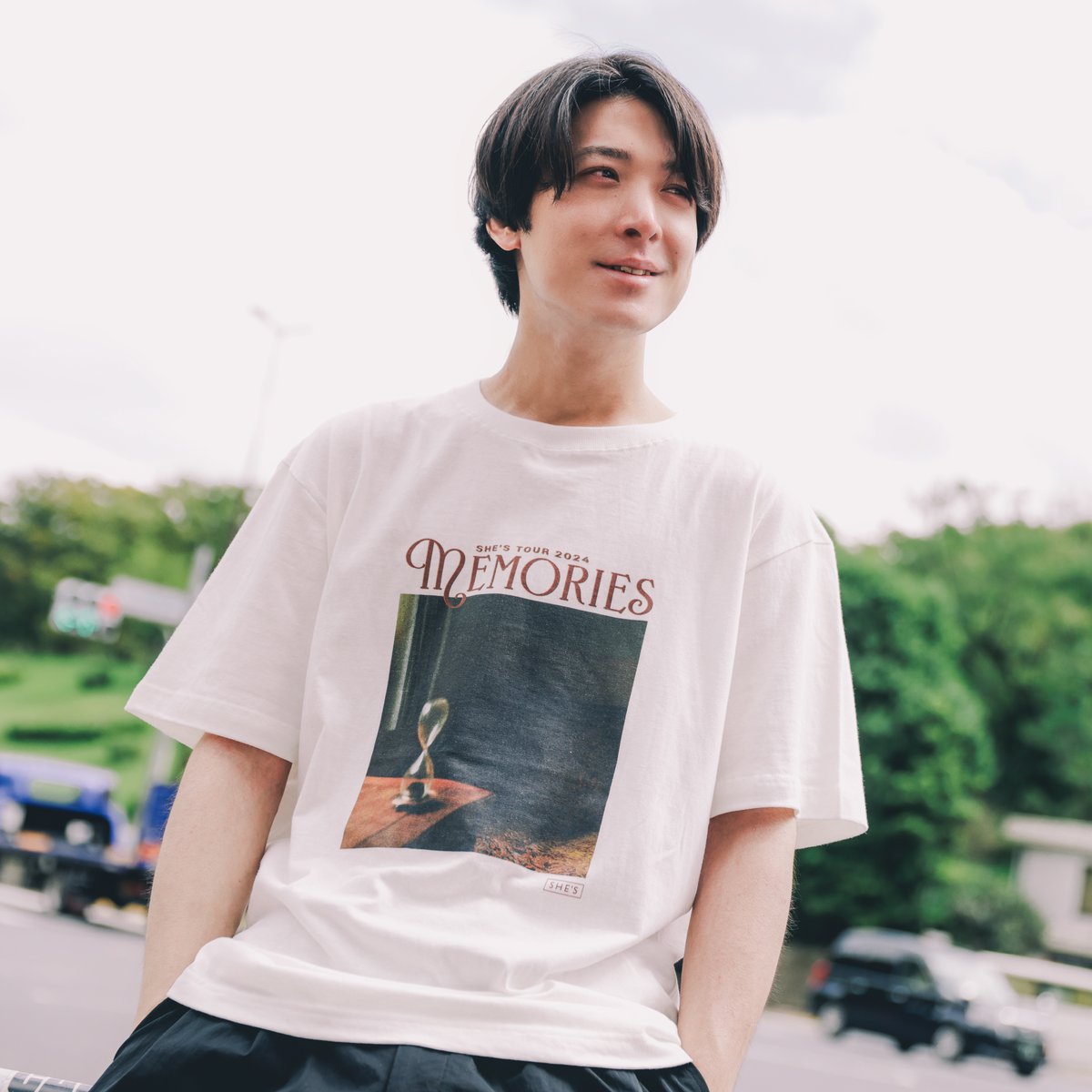 Memories Tシャツ(ホワイト) | SHE'S ONLINE SHOP Memories Tシャツ(ホワイト) | SHE'S ONLINE SHOP