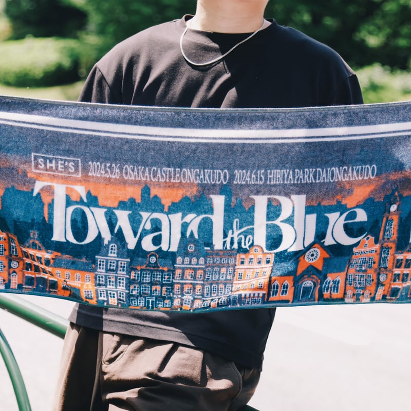 Toward the Blue フェイスタオル(Evening) | SHE'S ONLINE Toward the Blue フェイスタオル(Evening) | SHE'S ONLINE