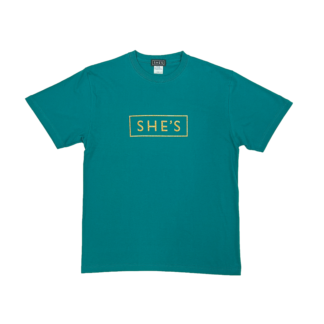 Tシャツ　アップルグリーン　新品　F フォロー割-200円 Semicircle” 2023SS ver. バックプリント Tシャツ アップル